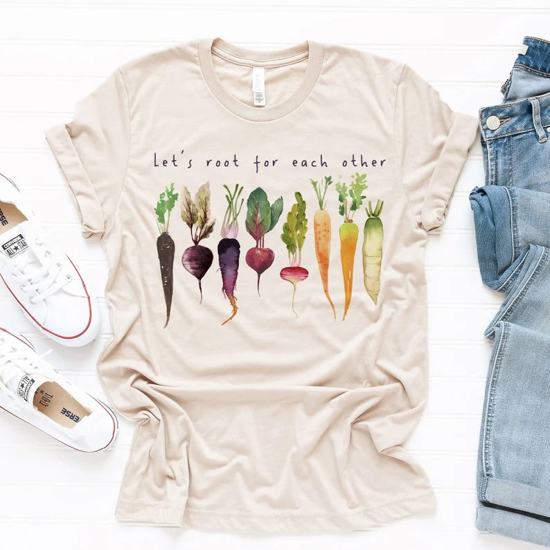 Let's Root For Each Other T-Shirt - prettyspeach
