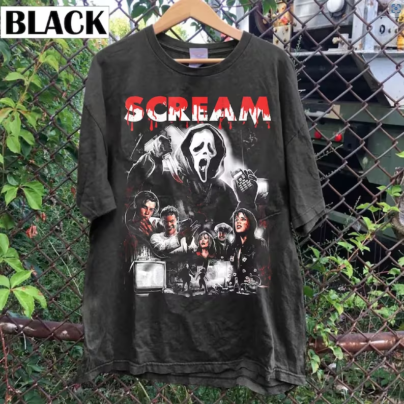 Scream Vintage Halloween T-shirt