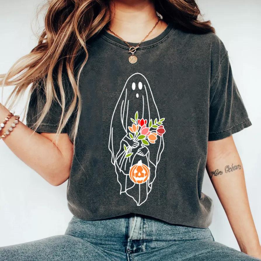 Spooky Season Floral T-Shirt – prettyspeach