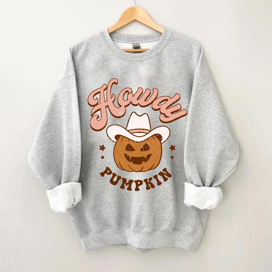 Howdy Pumpkin Sweatshirt - prettyspeach