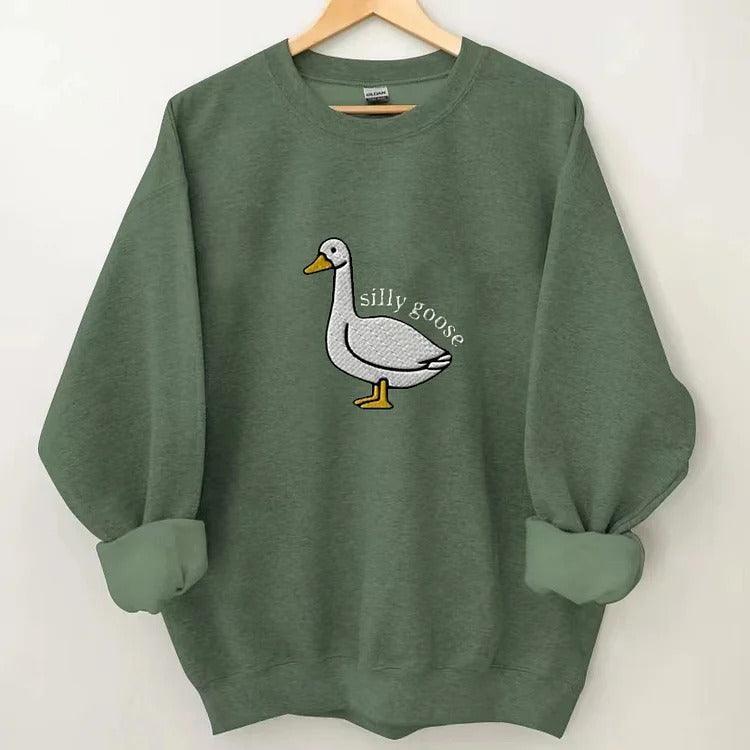 Silly Goose Sweatshirt - prettyspeach
